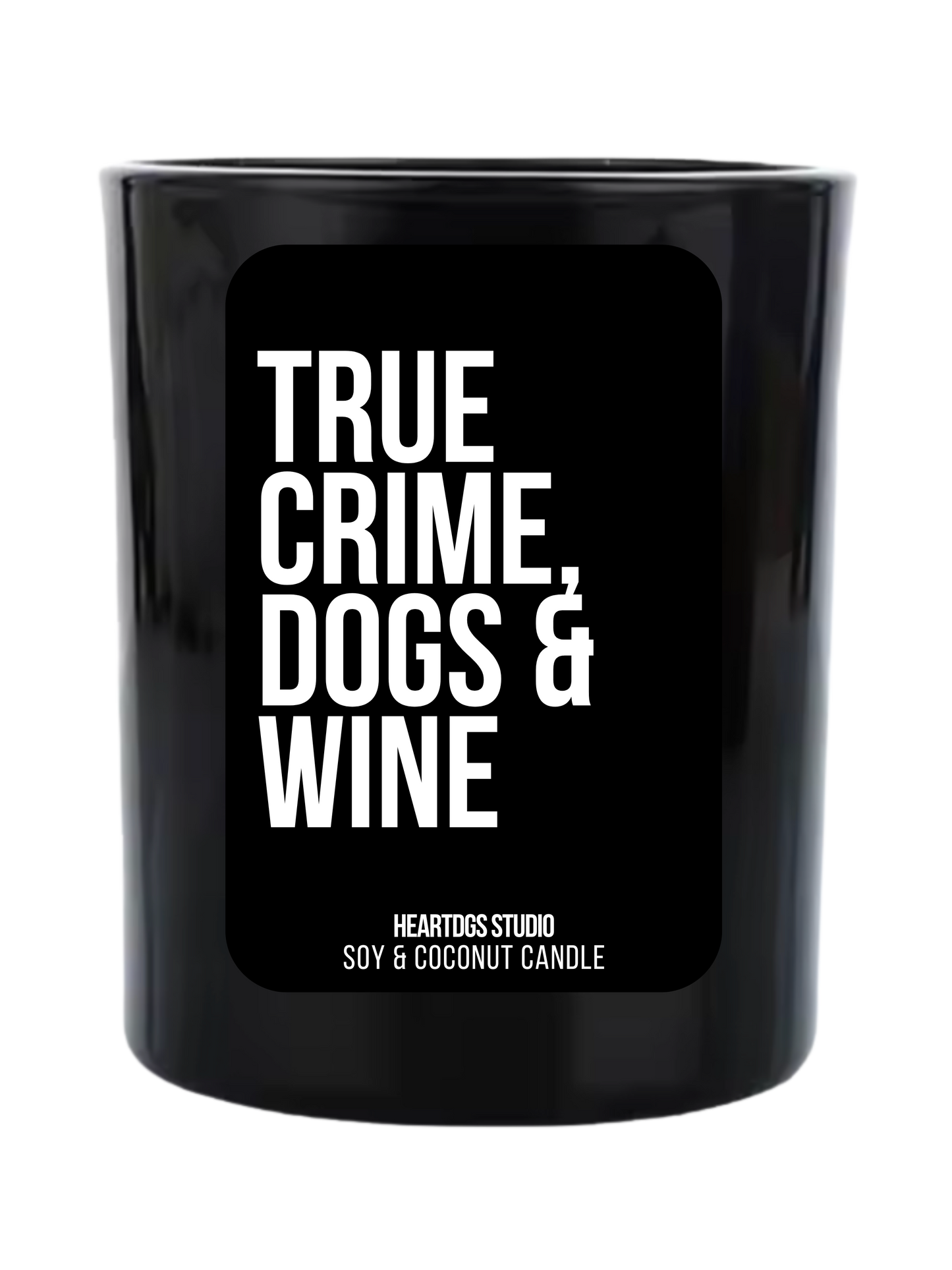 BLCK EDITION Kerze "TRUE CRIME"