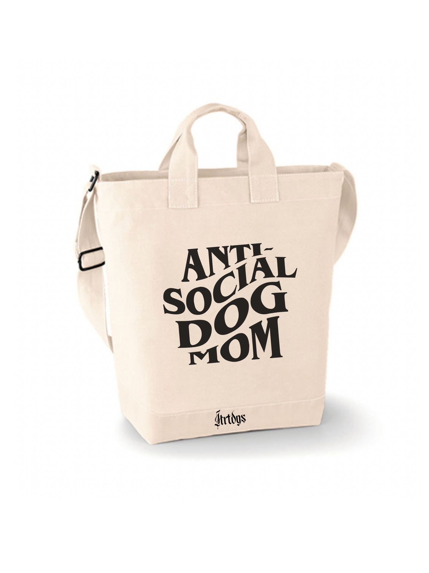Tasche "ANTI SOCIAL DOG MOM"
