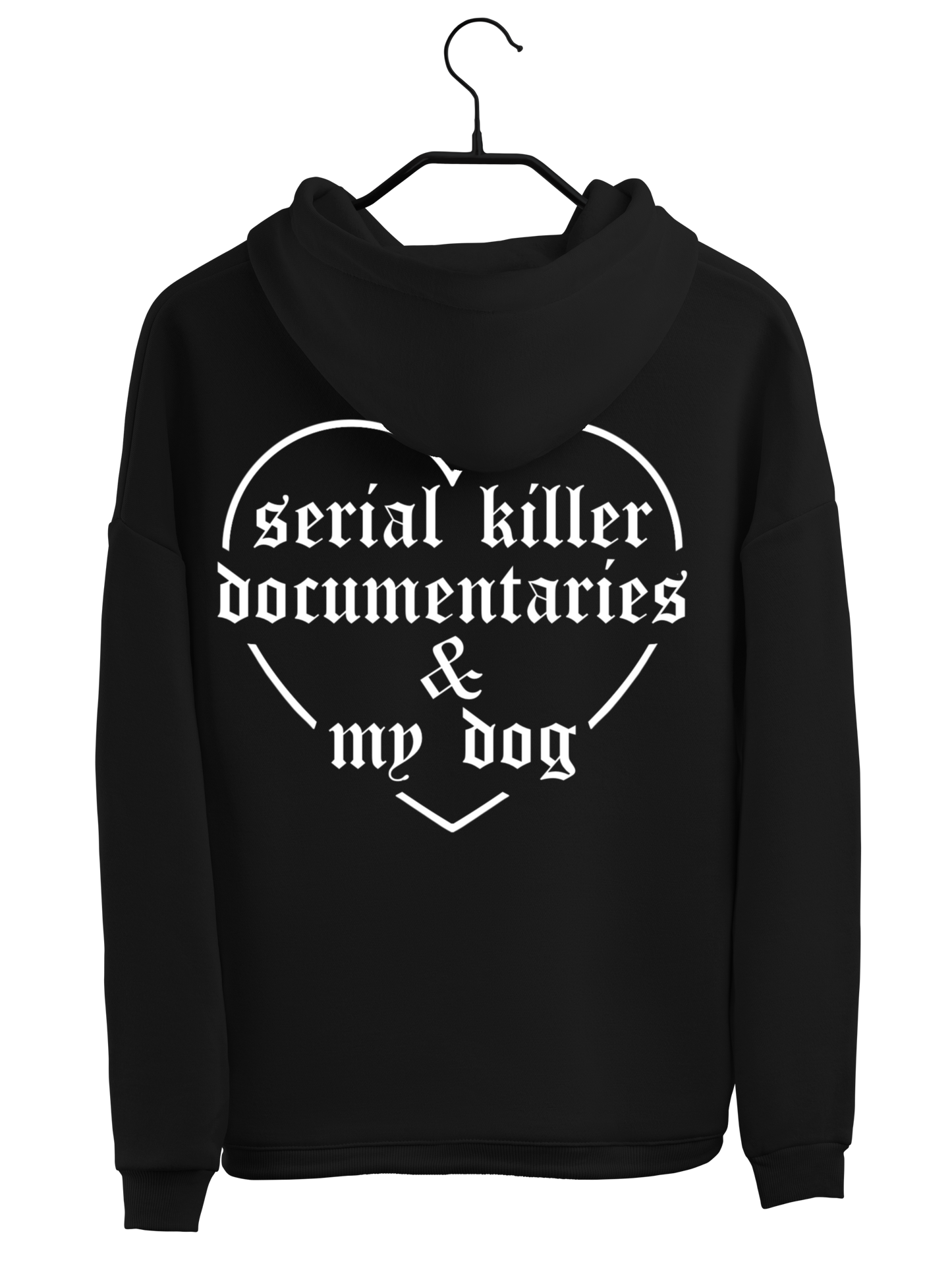 Hoodie "SERIAL KILLER DOCUMENTARIES"