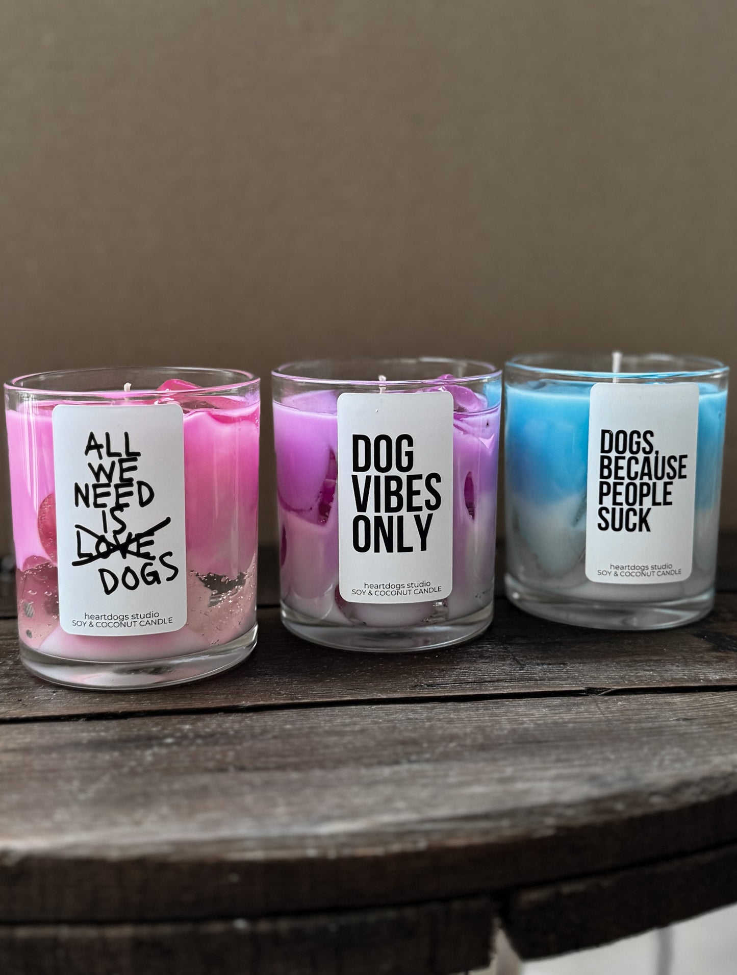 HEARTS CANDLE