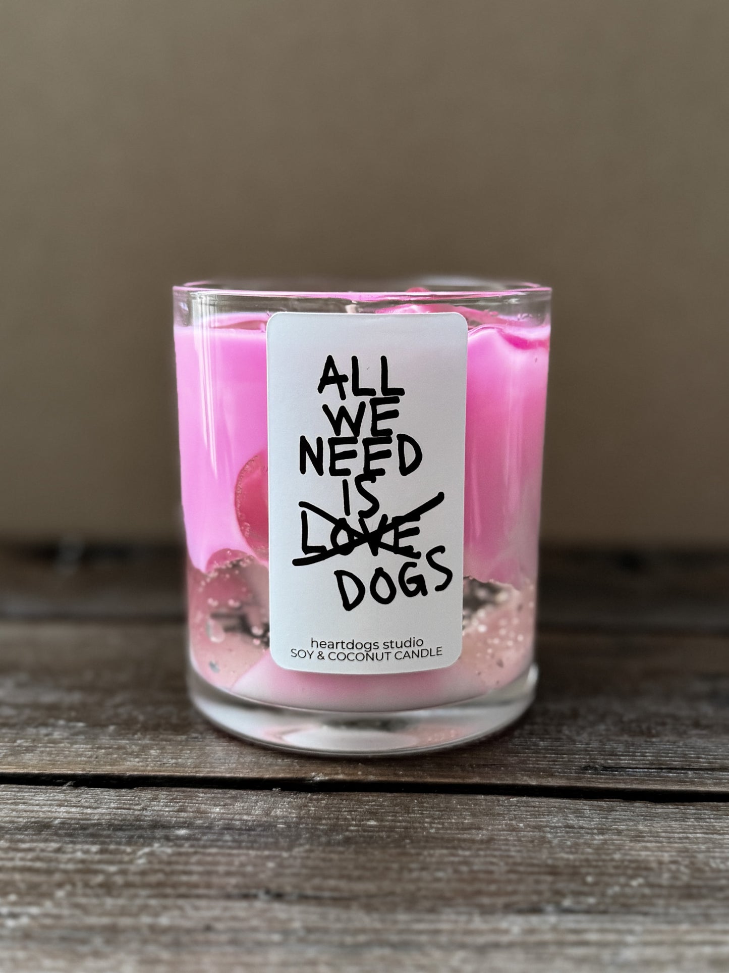 HEARTS CANDLE