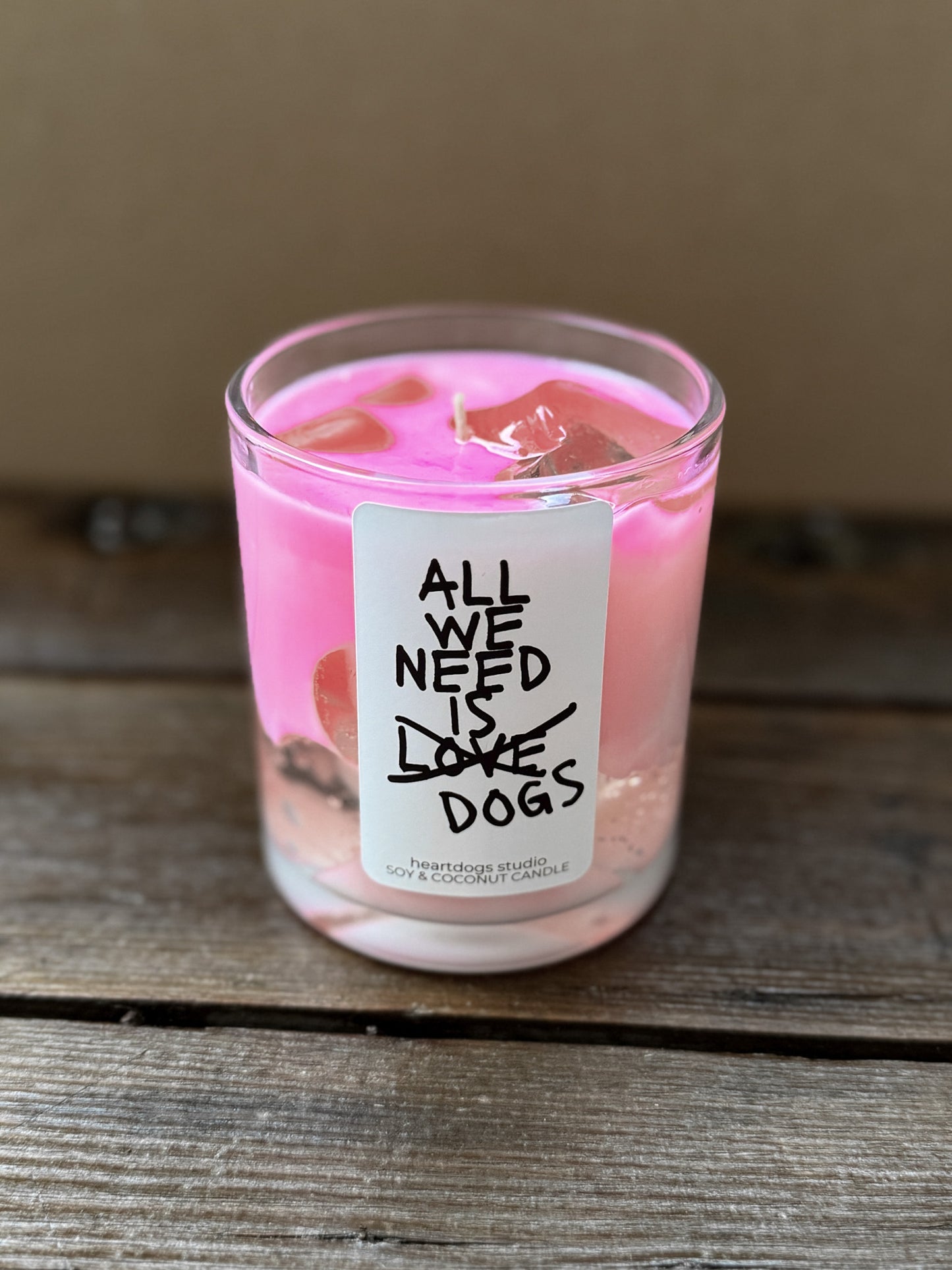 HEARTS CANDLE