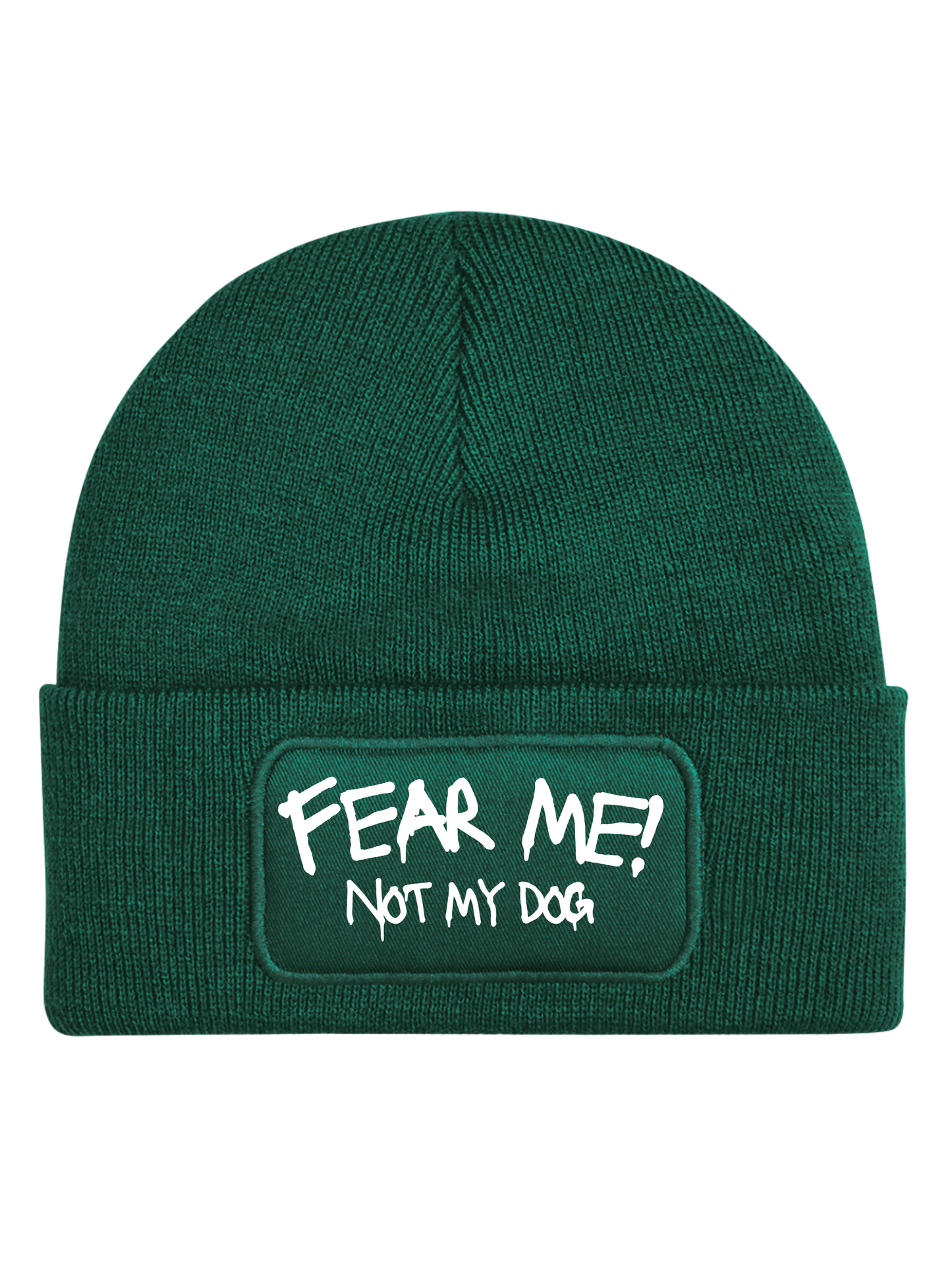 Beanie "FEAR OF DOG"