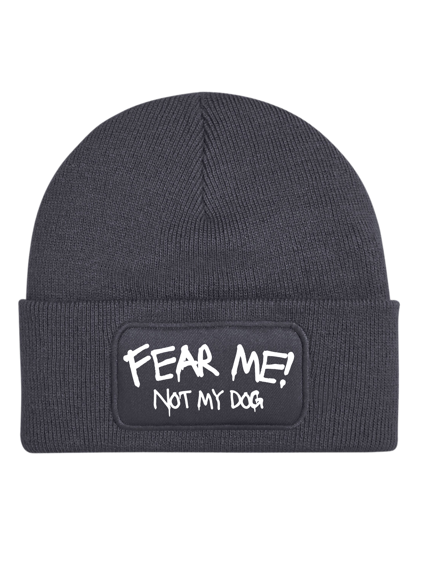 Beanie "FEAR OF DOG"