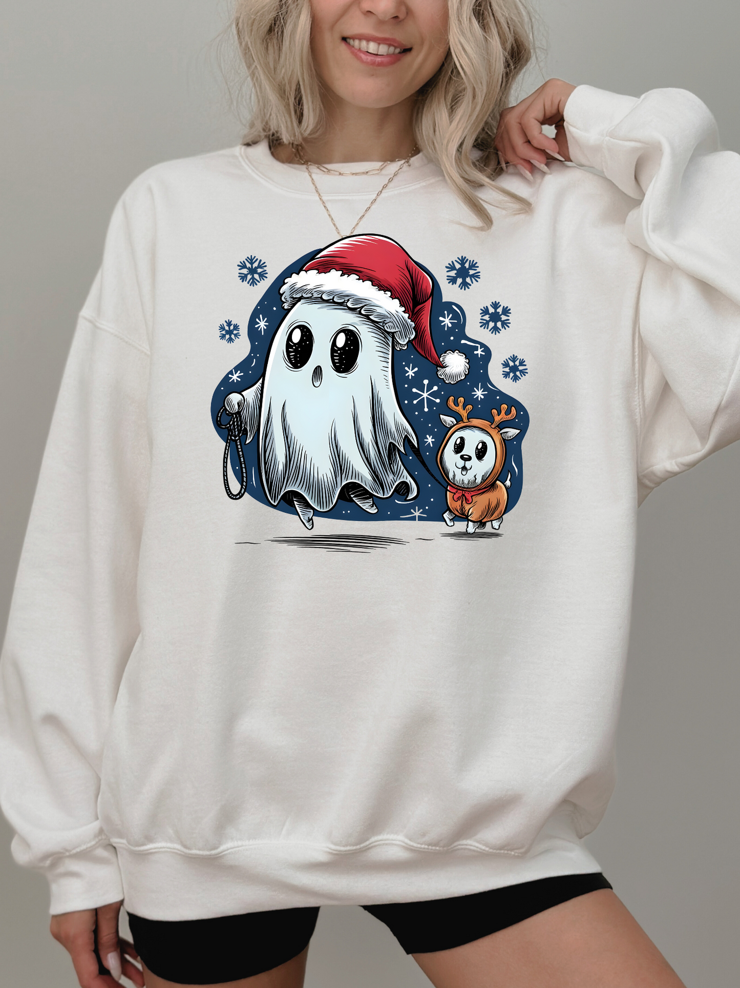 Crewneck "XMAS GHOST DOG"