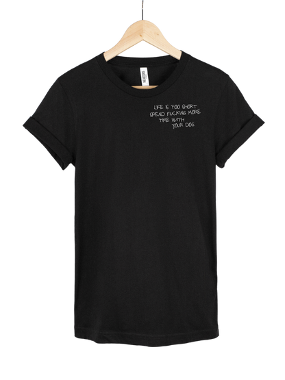 Girls Shirt "TIME IS TOO SHORT"