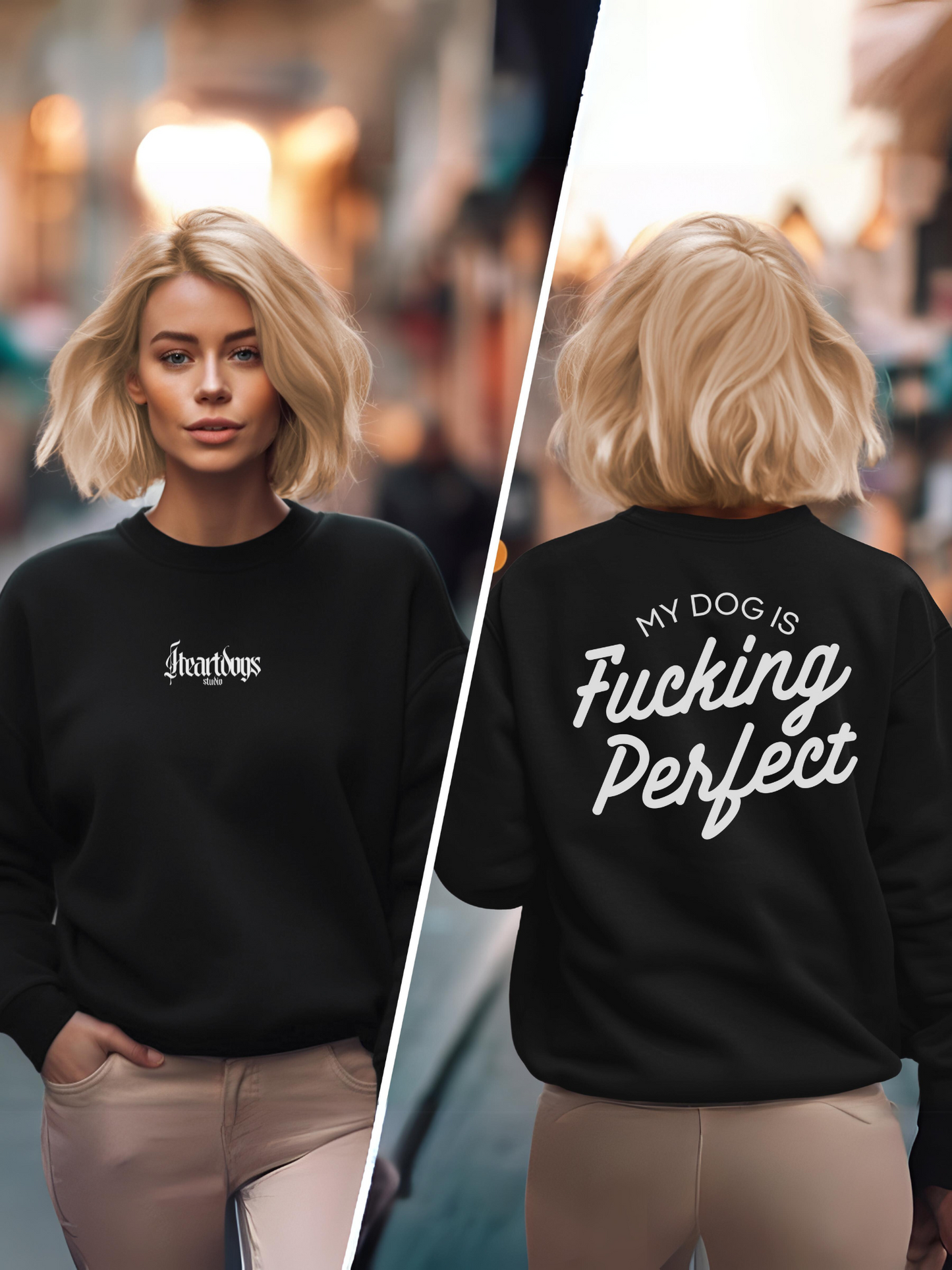 Crewneck "FUCKING PERFECT"