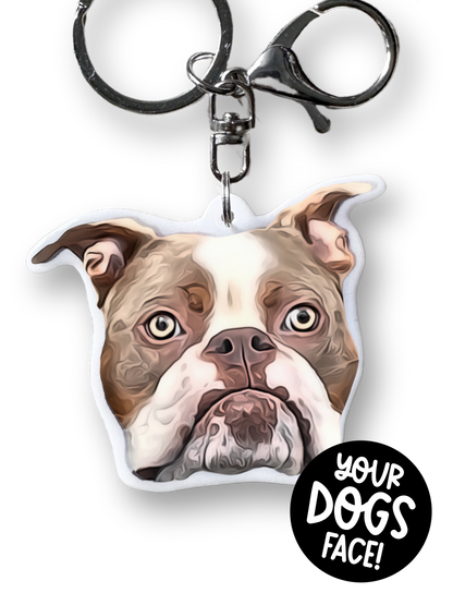 Acryl Schlüsselanhänger "AL PAWCHINO"