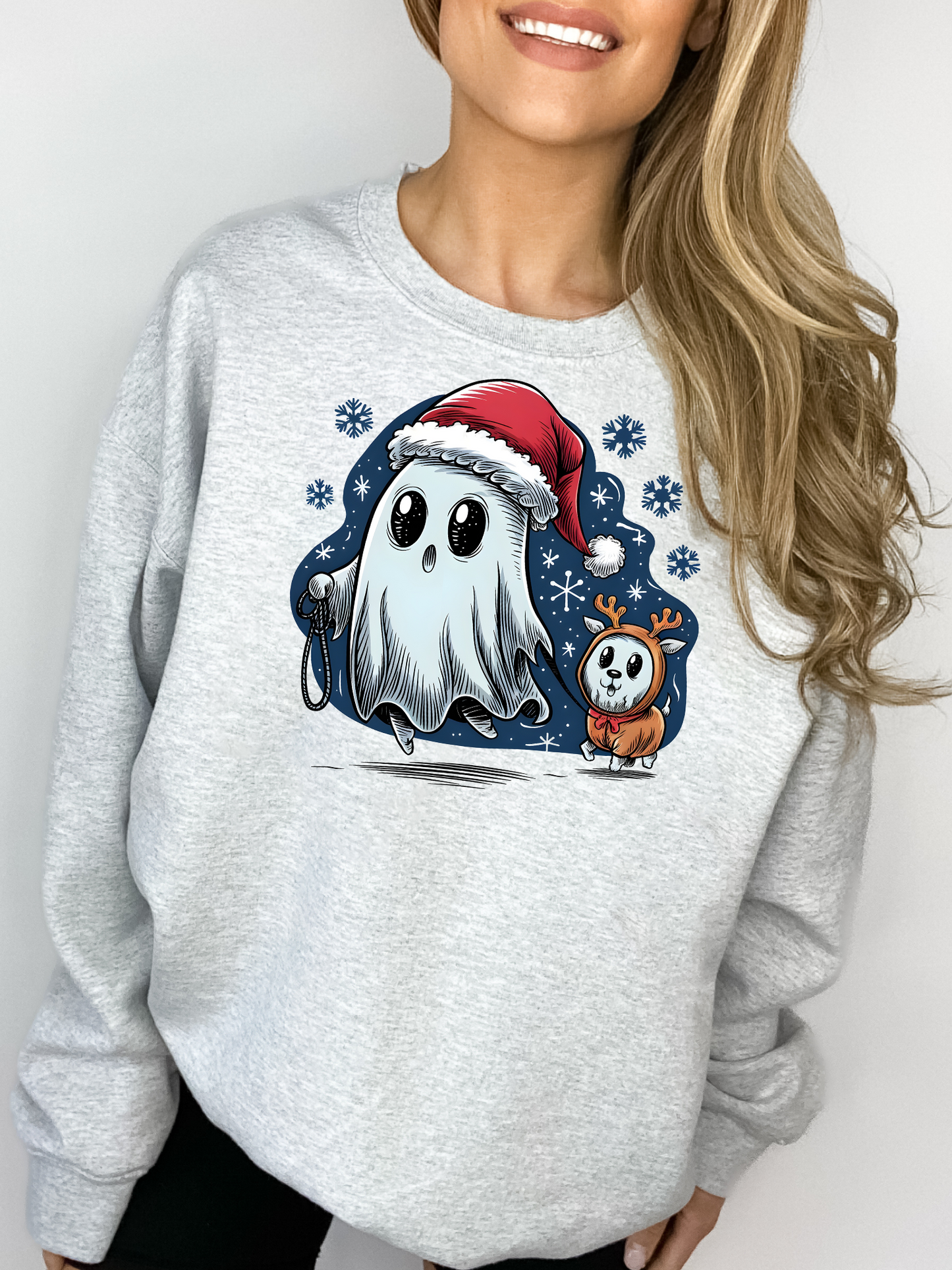 Crewneck "XMAS GHOST DOG"