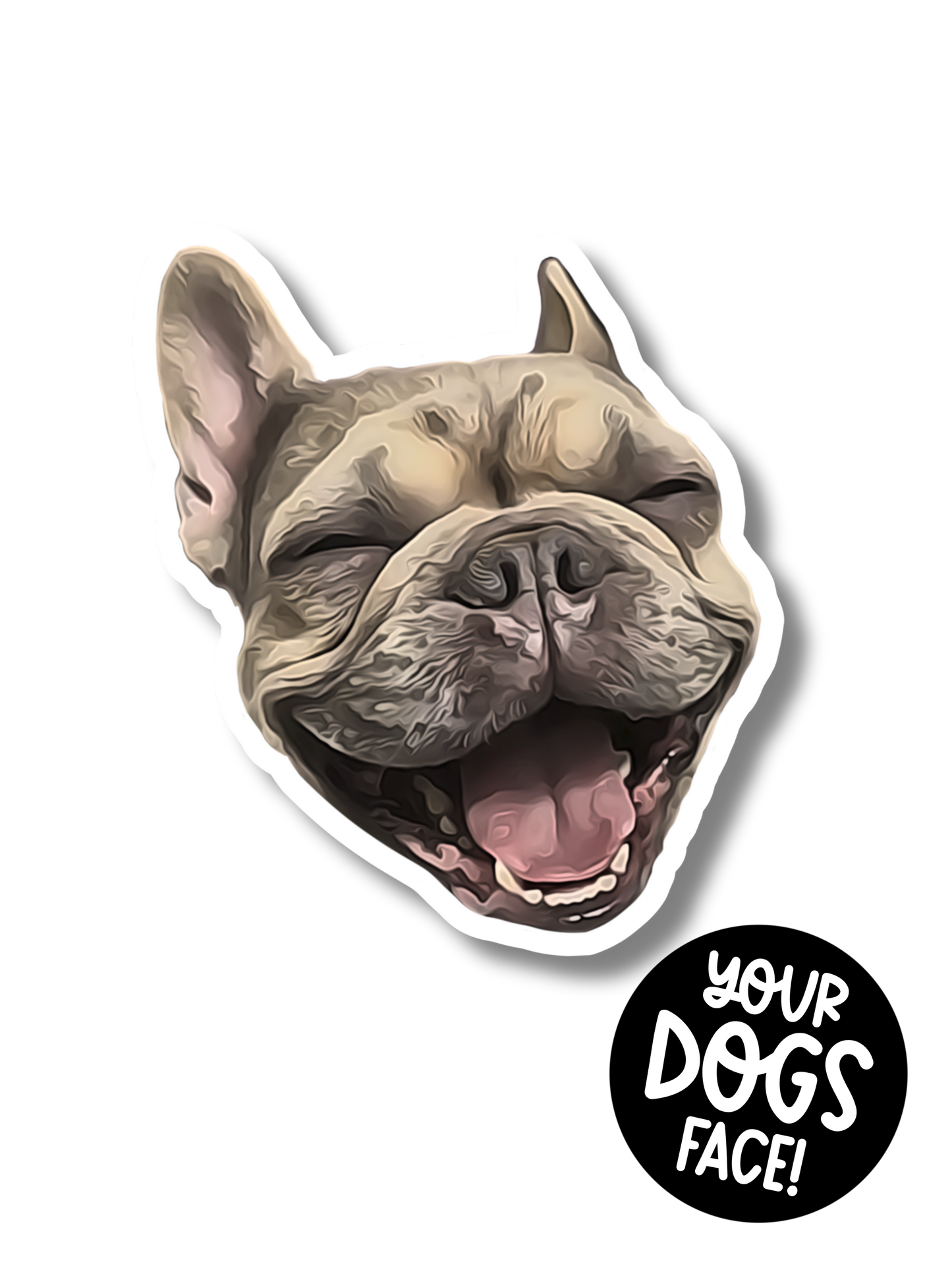 Acryl Ansteckpin "AL PAWCHINO"