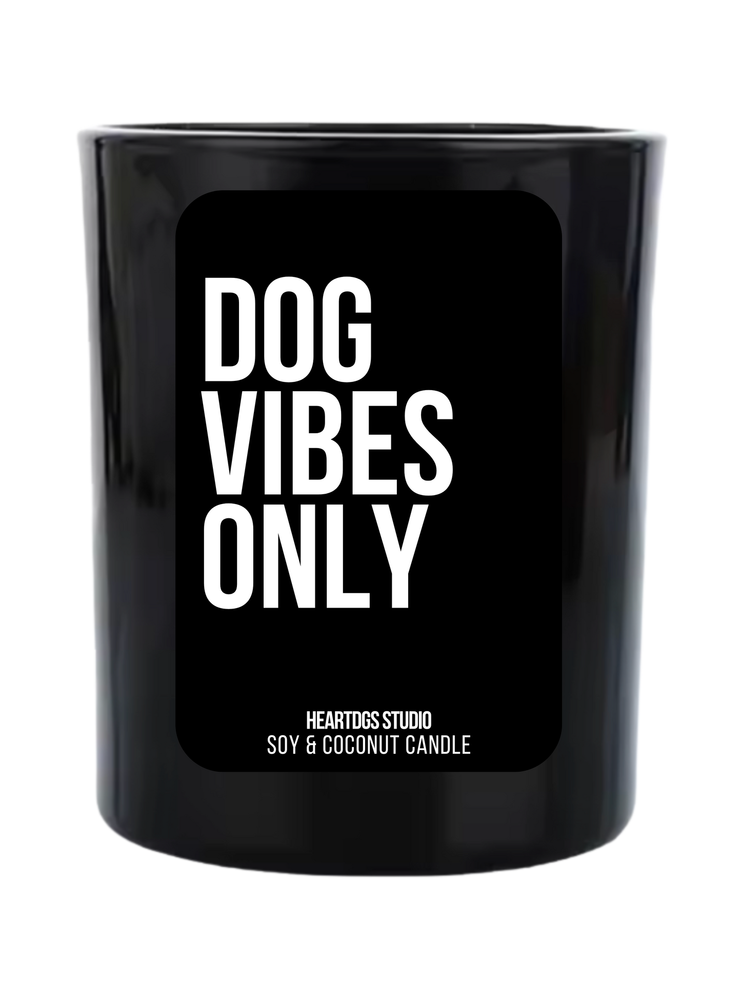 BLCK EDITION Kerze "DOG VIBES ONLY"