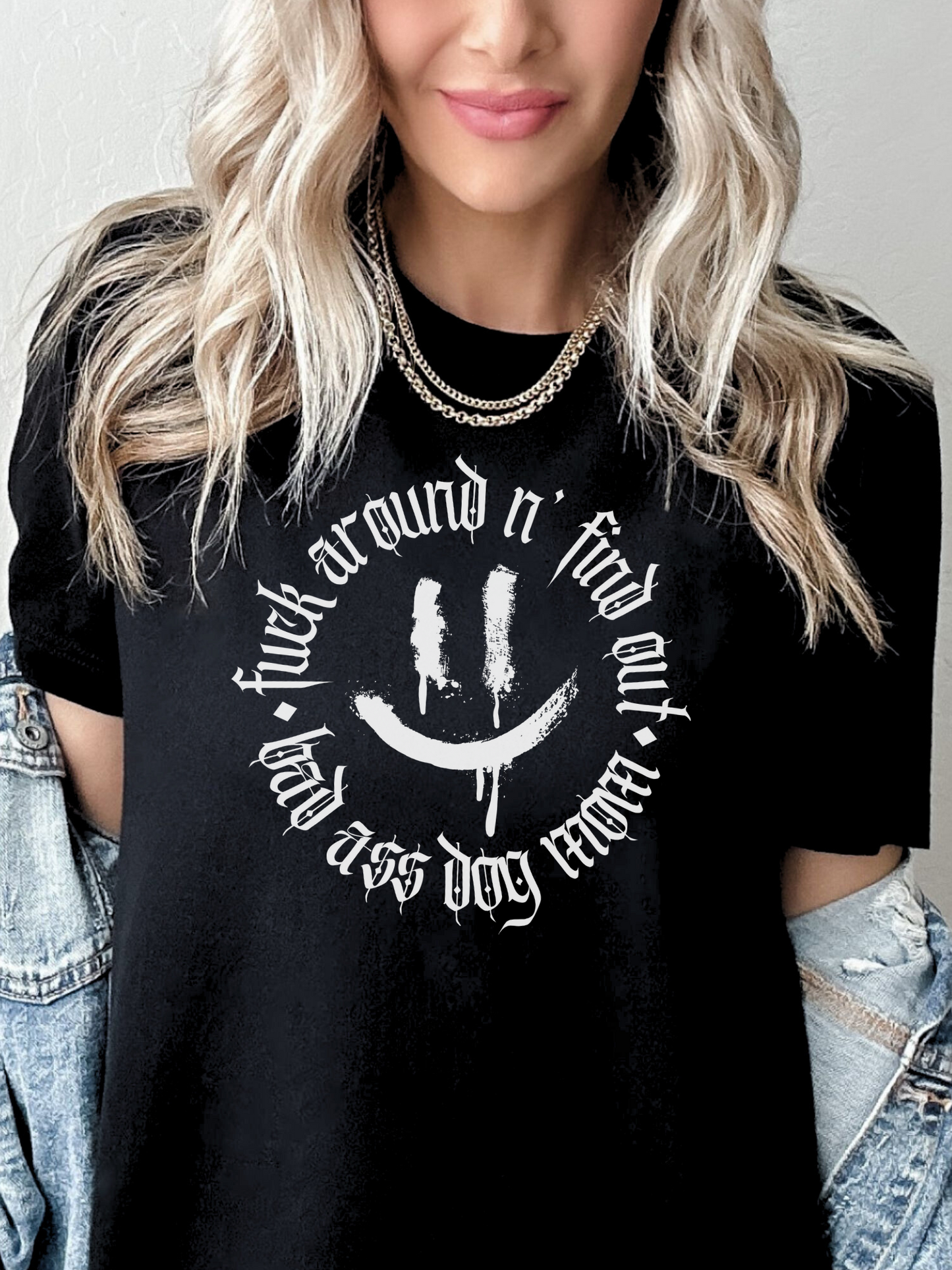 Girls Shirt "FUCK AROUND"