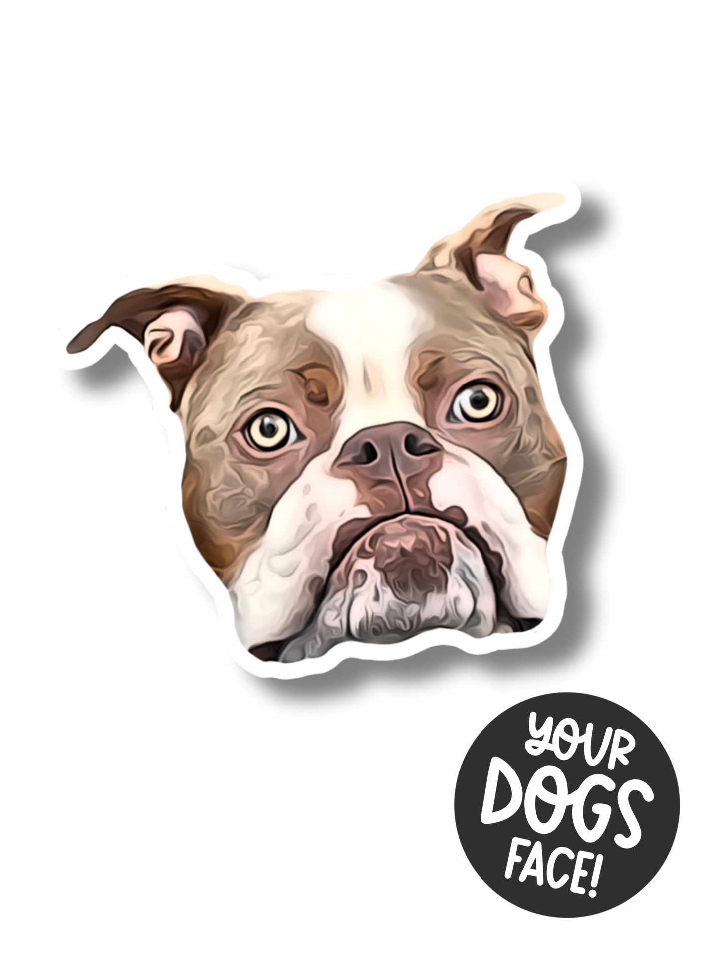 Acryl Ansteckpin "AL PAWCHINO"