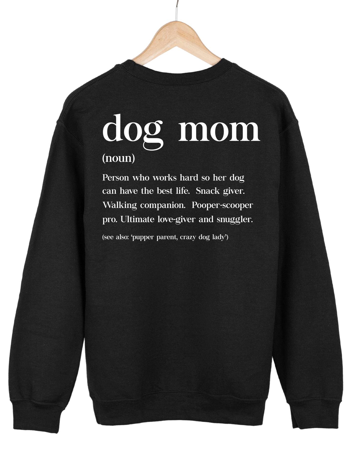 Crewneck "DOG MOM"