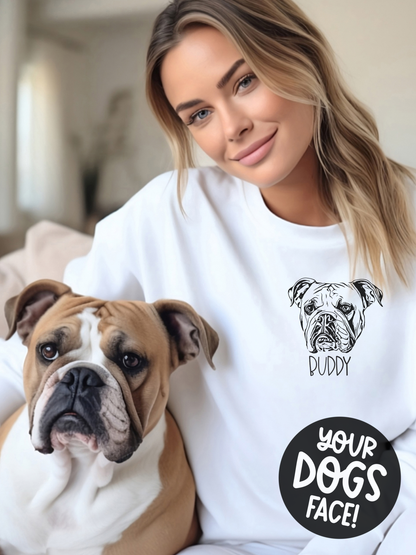 Crewneck "PAWTRAIT"