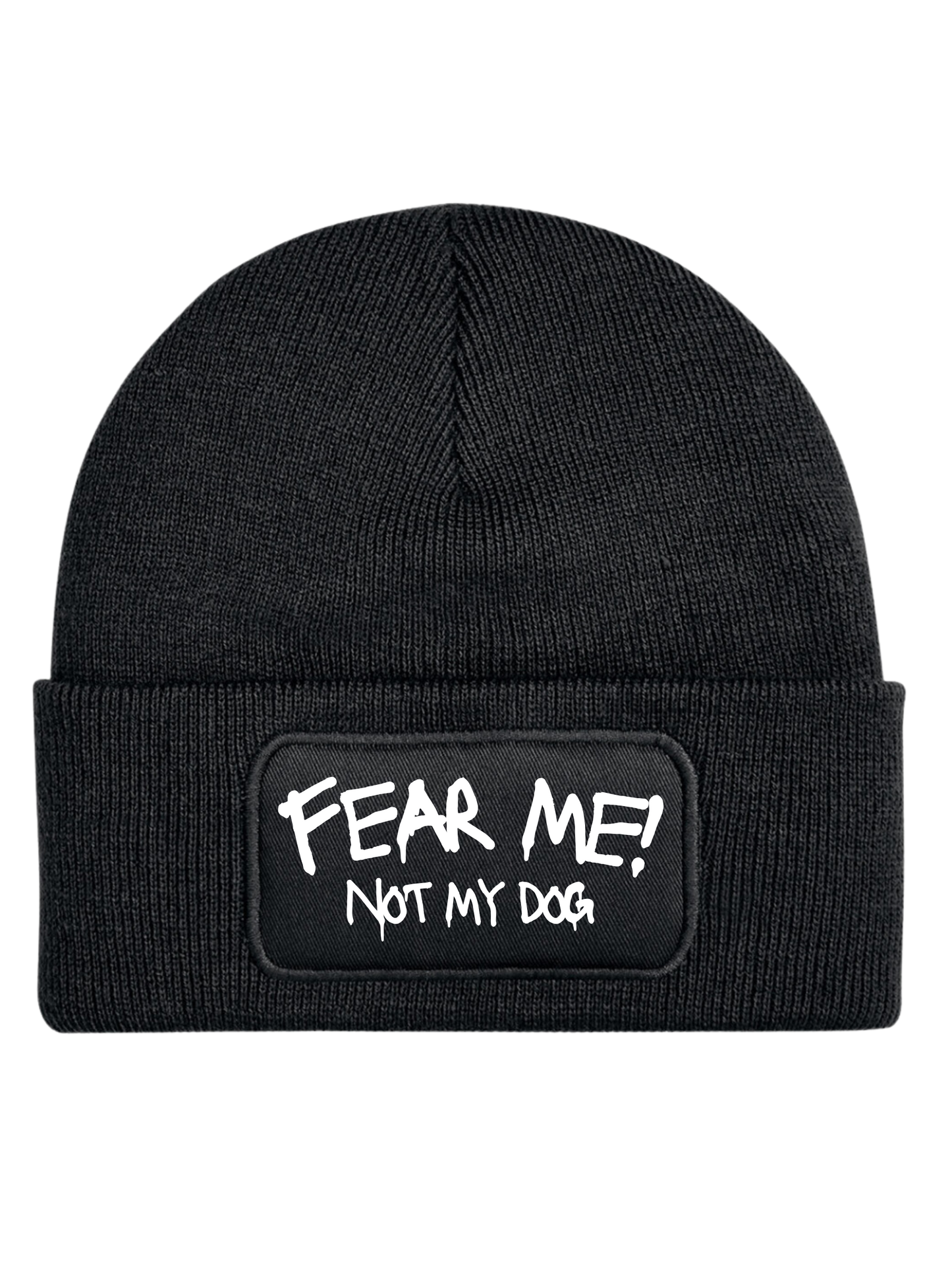 Beanie "FEAR OF DOG"