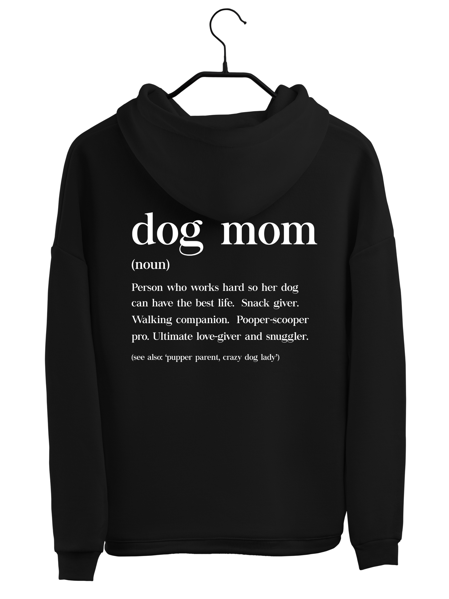 Hoodie "DOG MOM"