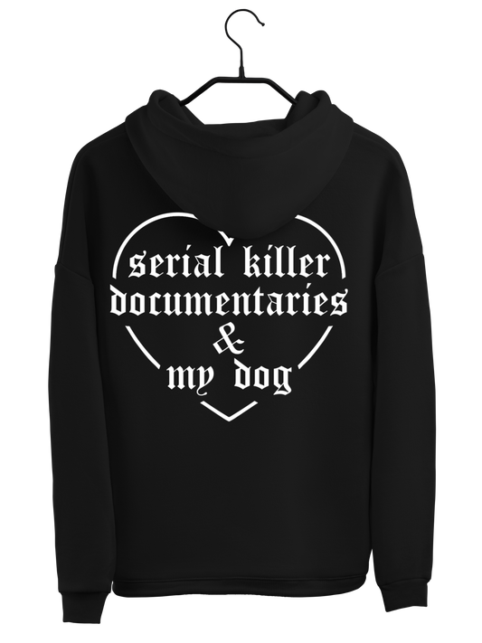 Hoodie "SERIAL KILLER DOCUMENTARIES"