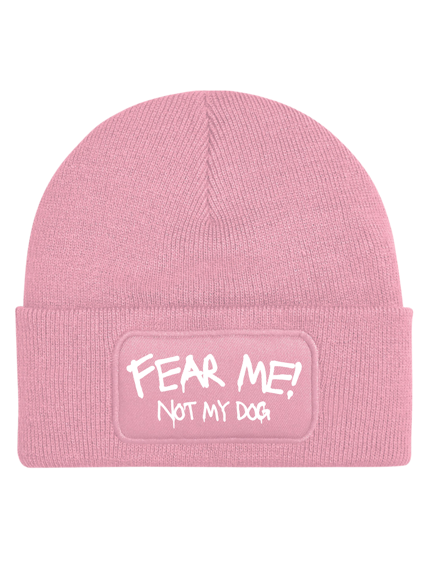 Beanie "FEAR OF DOG"