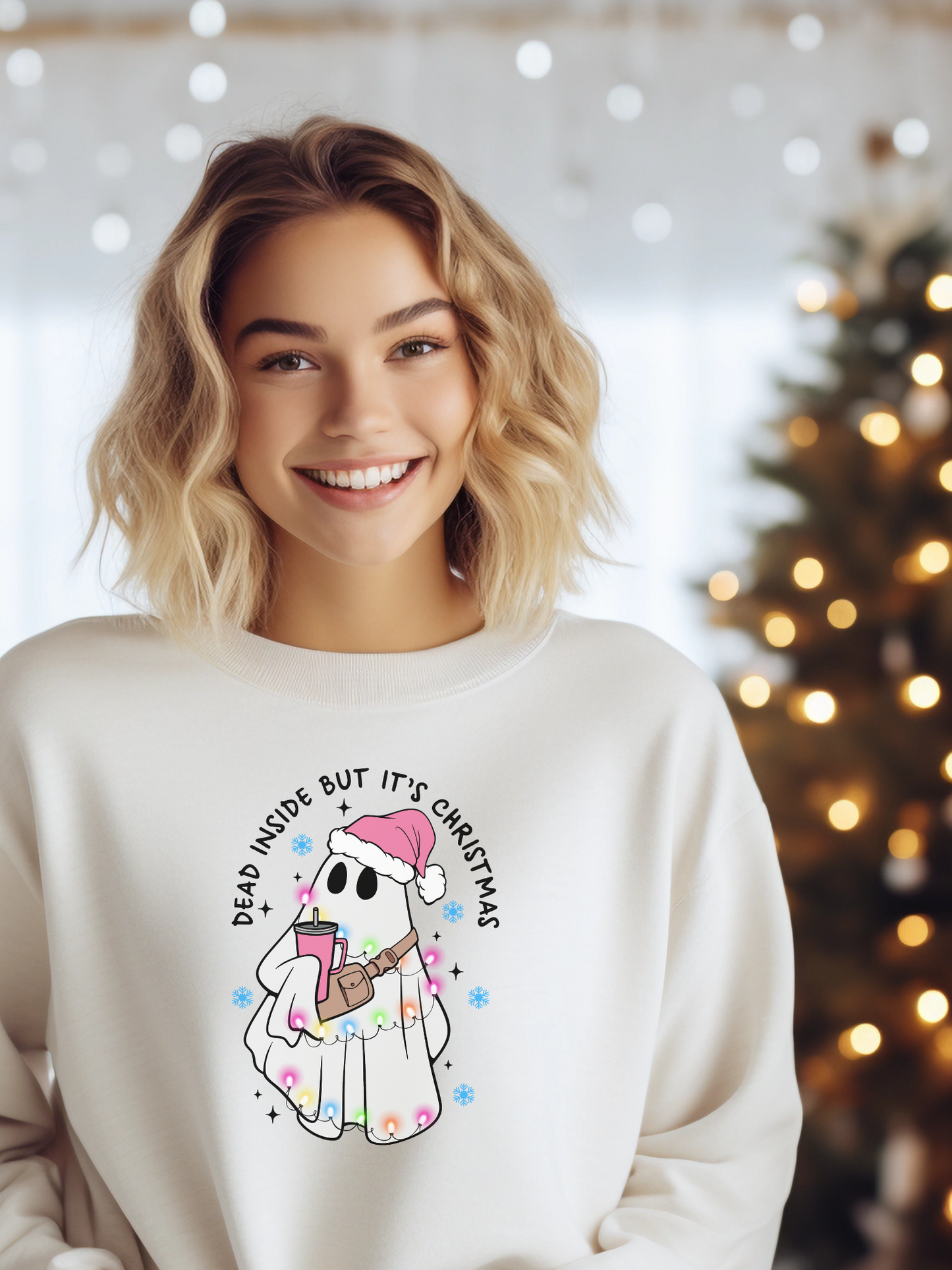 Crewneck "DEAD INSIDE BUT IT'S CHRISTMAS"