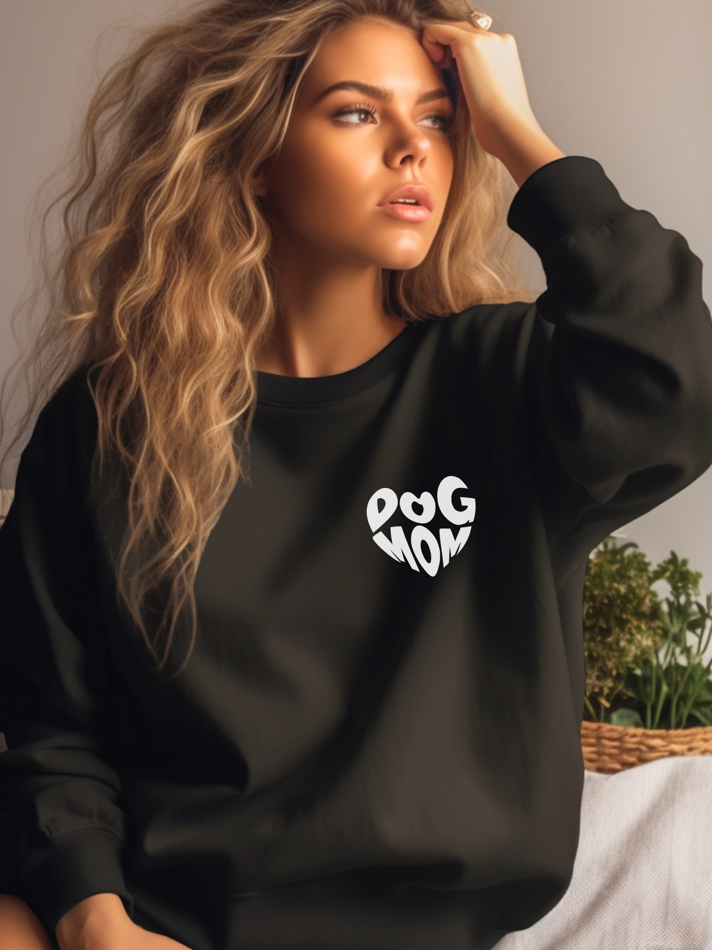 Crewneck "DOG MOM"