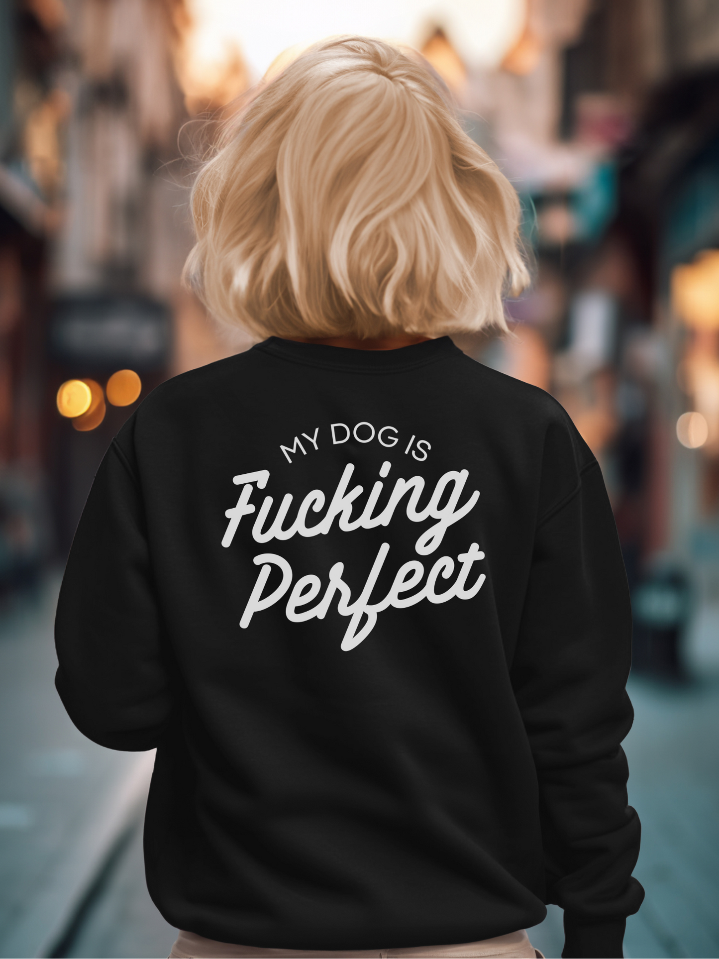 Crewneck "FUCKING PERFECT"