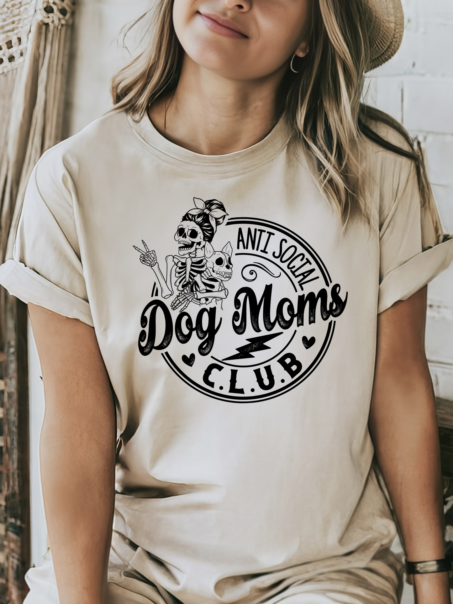 Girls Shirt "ANTI SOCIAL CLUB"