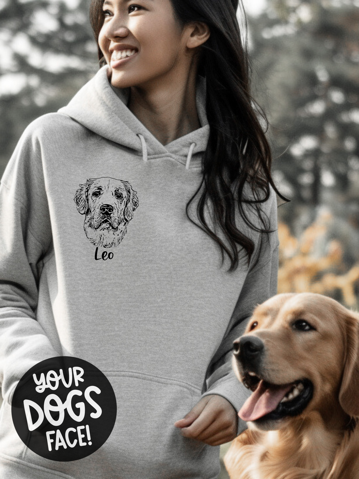 Hoodie "PAWTRAIT"