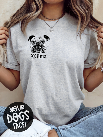 Girls Shirt "PAWTRAIT"